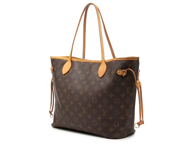 Louis Vuitton Brown Monogram Neverfull MM Marron - vue 2