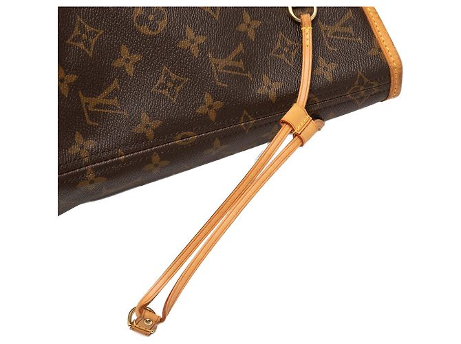 Louis Vuitton Brown Monogram Neverfull MM Marron - vue 6