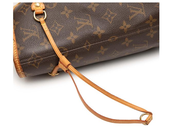 Louis Vuitton Brown Monogram Neverfull MM Marron - vue 7