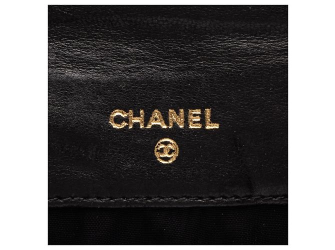 Monedero Chanel Black CC Caviar Coin Pouch Negro - vista 5
