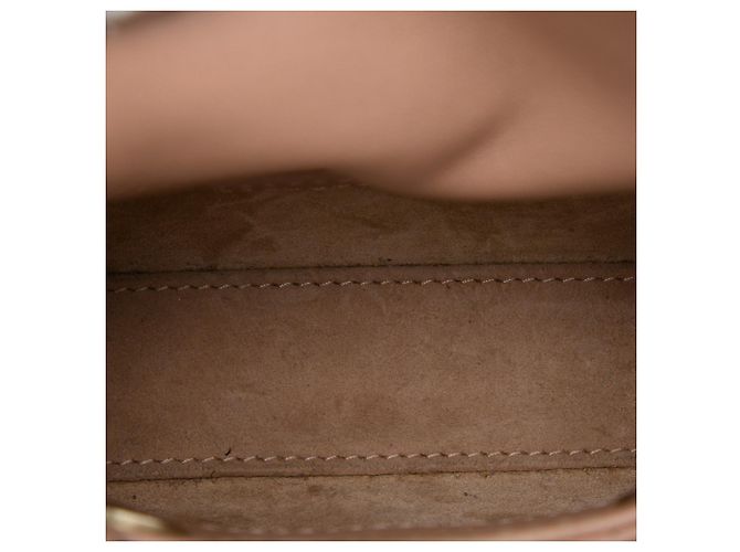 Autre Marque Dior Brown Micro Lambskin Cannage Lady Dior Braun Fleisch - Ansicht 4