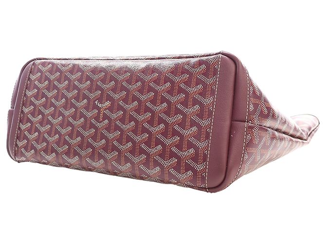 Goyard Red Goyardine Artois PM Rosso Bordò - vista 10