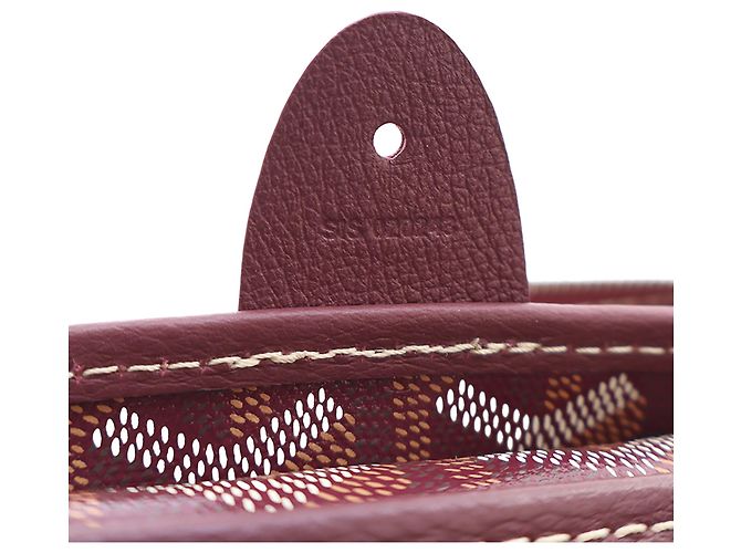 Goyard Red Goyardine Artois PM Rosso Bordò - vista 8