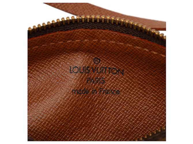Louis Vuitton Brown Monogram Papillon Pochette Marrone - vista 5
