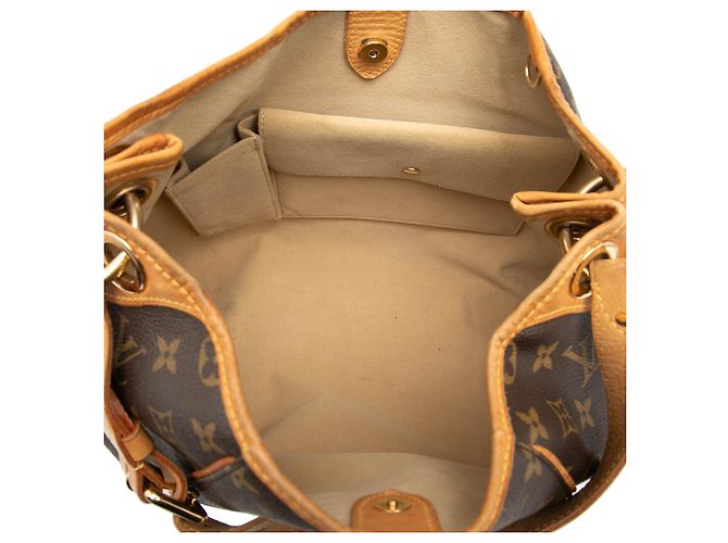 Louis Vuitton Brown Monogram Galliera PM Castaño - vista 4