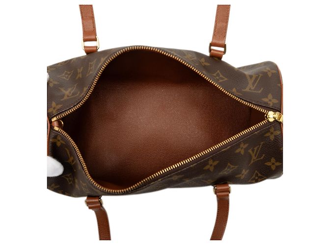 Louis Vuitton Brown Monogram Papillon 30 Castaño - vista 4