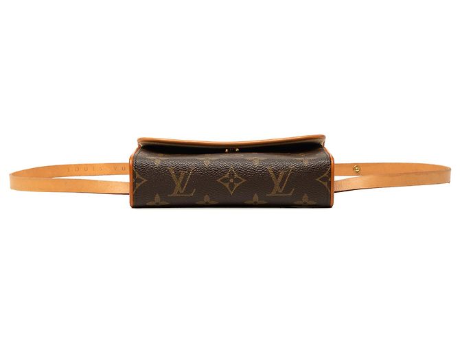 Louis Vuitton Pochette Florentine Monogram Brown Marrone - vista 3