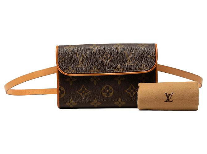 Louis Vuitton Pochette Florentine Monogram Brown Marrone - vista 7