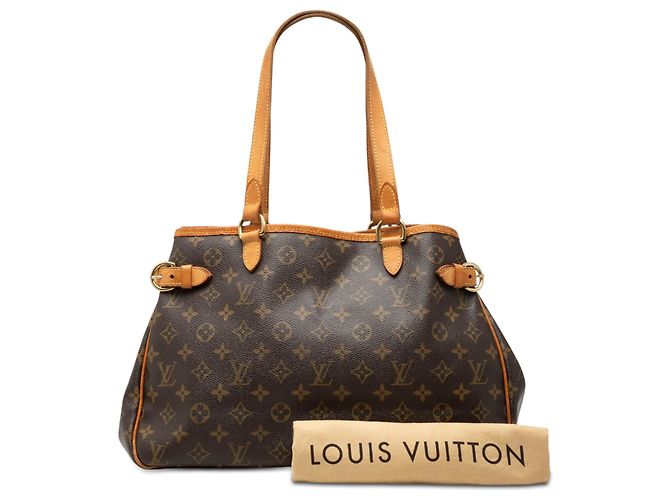 Louis Vuitton Brown Monogram Batignolles Horizontal Braun - Ansicht 7