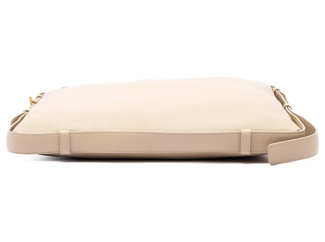 Borsa a tracolla Cradle Bottega Veneta in pelle di vitello beige - vista 3
