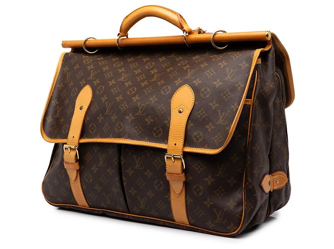 Louis Vuitton Brown Monogram Sac Chasse Hunting Bag Braun - Ansicht 2