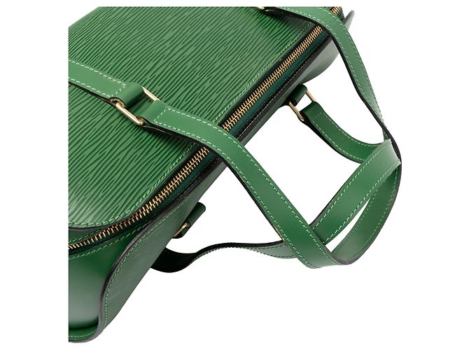 Louis Vuitton Green Epi Soufflot Grün - Ansicht 7