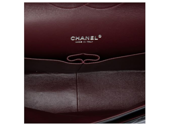 Chanel Black Jumbo Classic Lambskin Double Flap Nero - vista 4