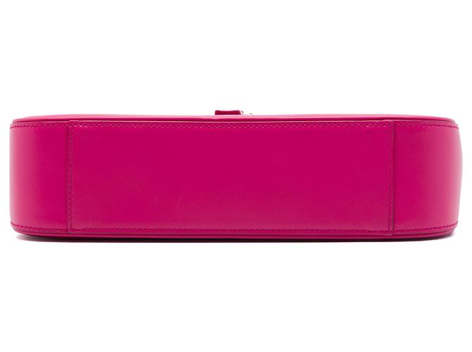 Autre Marque Saint Laurent Le 5 a 7 in pelle di vitello liscia rosa - vista 3