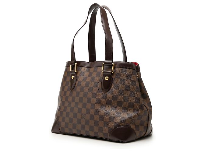 Louis Vuitton Brown Damier Ebene Hampstead PM Castaño - vista 2