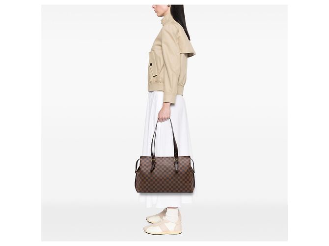 Louis Vuitton Brown Damier Ebene Chelsea Braun - Ansicht 6