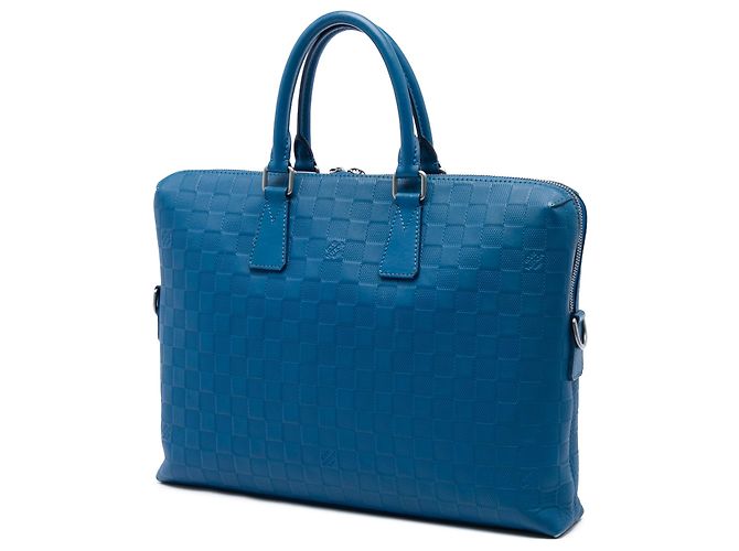 Louis Vuitton Blue Damier Infini Porte Documents Jour Azul - vista 2
