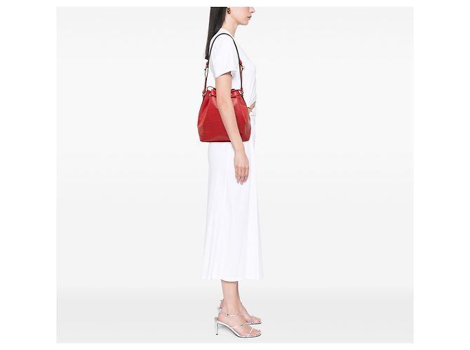 Louis Vuitton Red Epi Petit Noe Rot - Ansicht 6