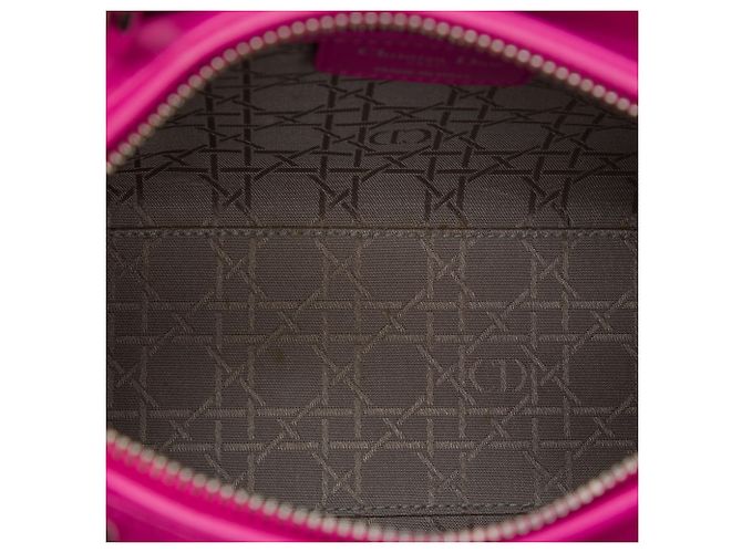 Autre Marque Dior Pink Medium Lambskin Cannage Lady Dior Rosa - vista 4