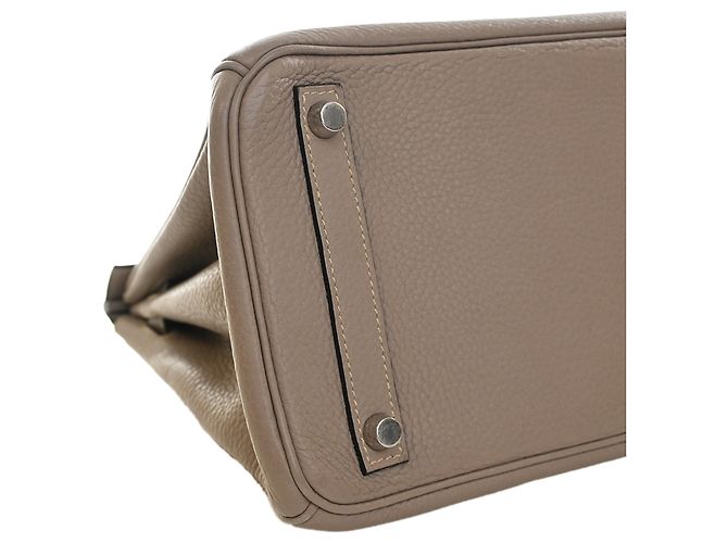 Hermès Brown Togo Birkin Retourne 30 Braun Taupe - Ansicht 12