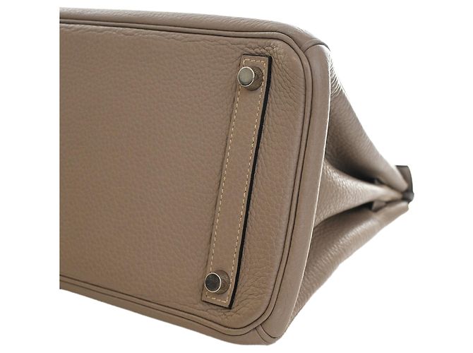 Hermès Brown Togo Birkin Retourne 30 Braun Taupe - Ansicht 13