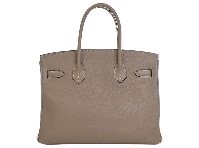 Hermès Brown Togo Birkin Retourne 30 Braun Taupe - Ansicht 2