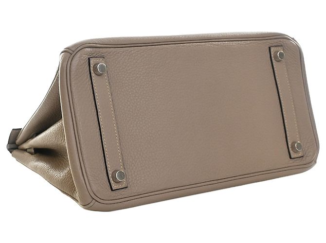 Hermès Brown Togo Birkin Retourne 30 Braun Taupe - Ansicht 5