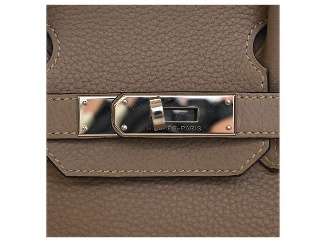 Hermès Brown Togo Birkin Retourne 30 Braun Taupe - Ansicht 9