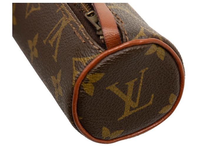Louis Vuitton Pochette Papillon Monogram Castanho Marrom - vista 5