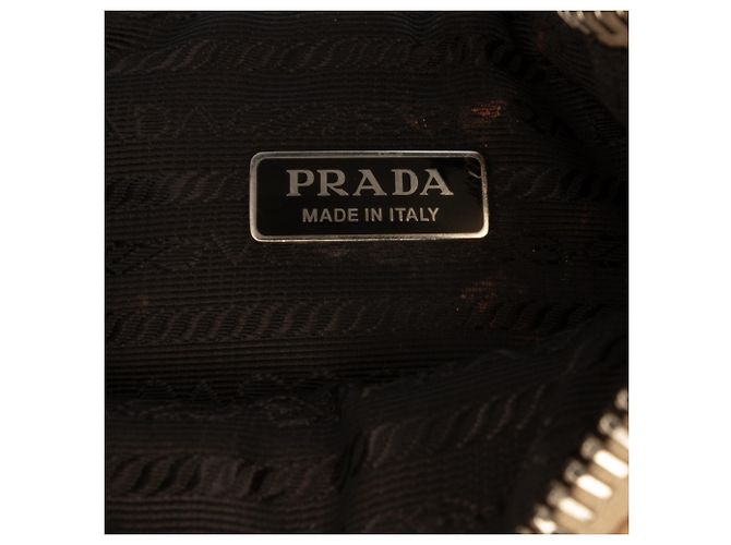 Prada Beige Grace Lux Triangle Crossbody - vista 5