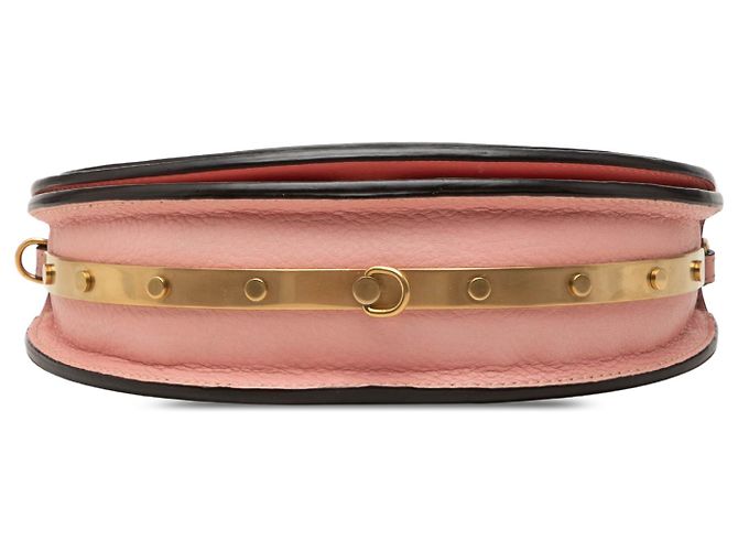 Chloé Minaudière Nile Piccola in Pelle Rosa - vista 3