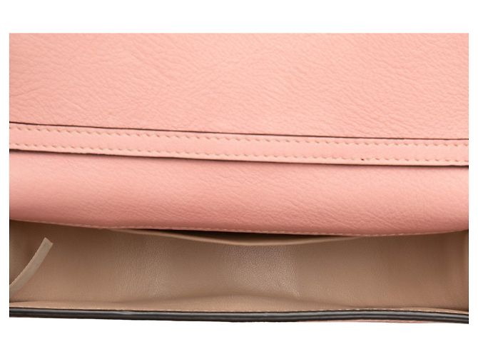 Chloé Minaudière Nile Piccola in Pelle Rosa - vista 4
