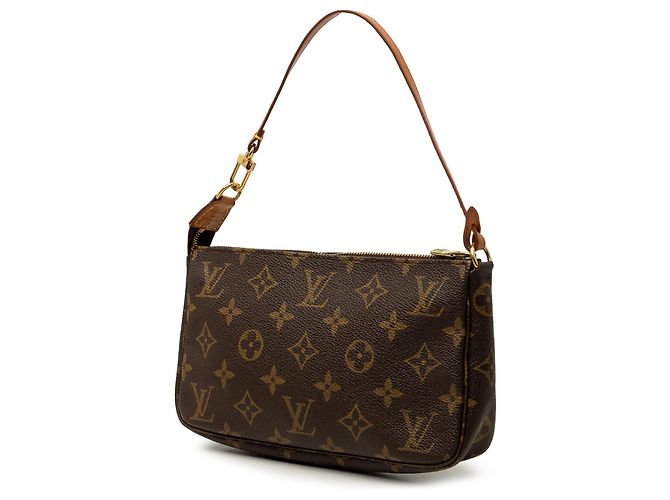 Louis Vuitton Brown Monogram Pochette Accessoires Braun - Ansicht 2