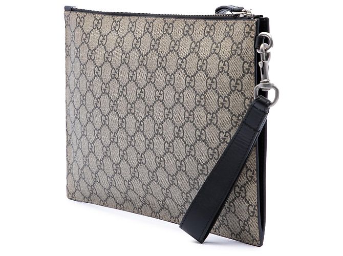 Clutch Gucci Beige GG Supreme Blind for Love - vista 2
