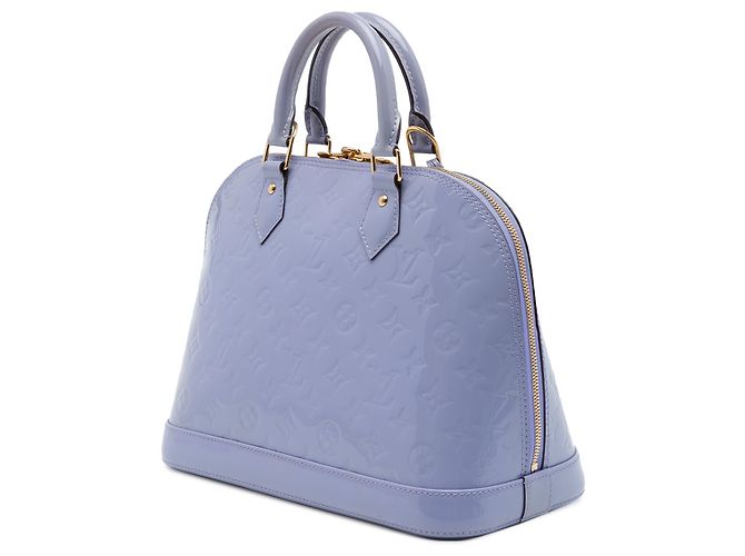 Louis Vuitton Purple Monogram Vernis Alma PM Porpora Lavanda - vista 2