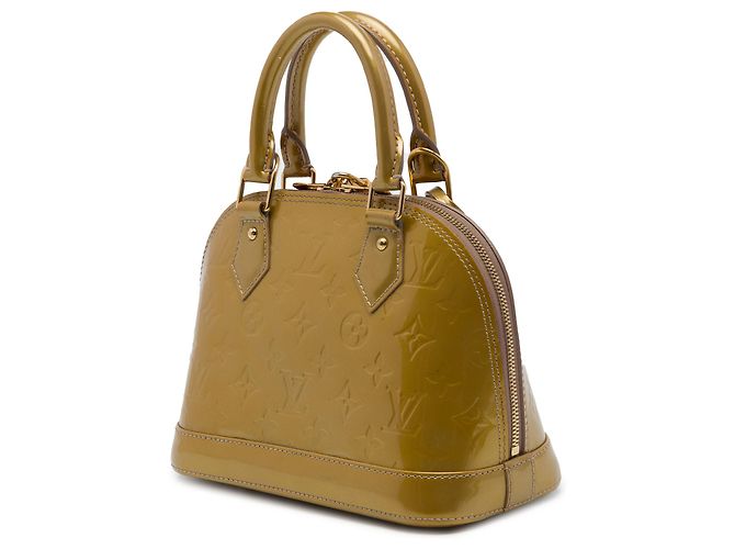 Louis Vuitton Brown Monogram Vernis Alma BB Marrom Bronze - vista 2