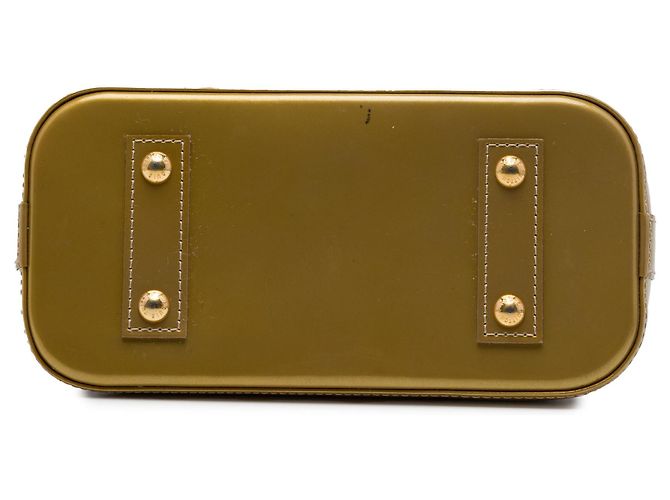 Louis Vuitton Brown Monogram Vernis Alma BB Marrom Bronze - vista 3