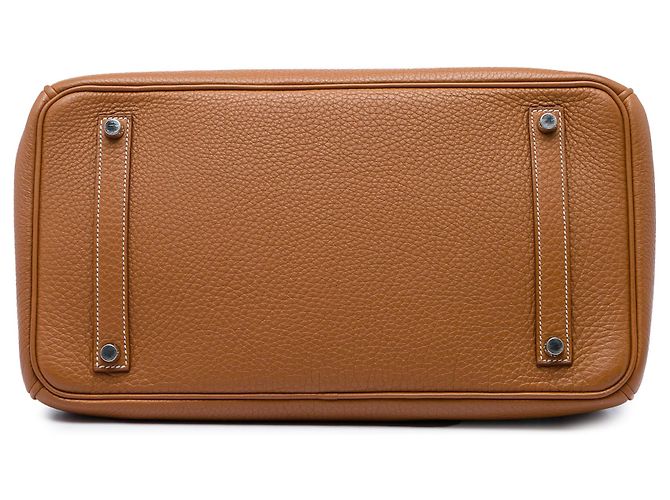 Hermès Brown Togo Birkin Retourne 35 Marrone - vista 3