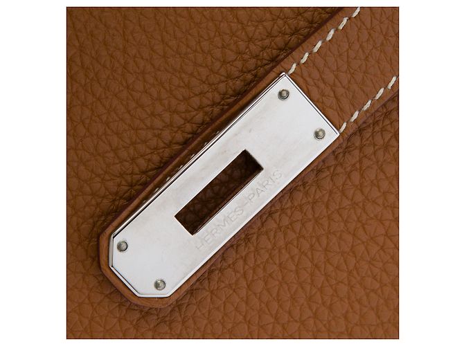 Hermès Brown Togo Birkin Retourne 35 Marrone - vista 5