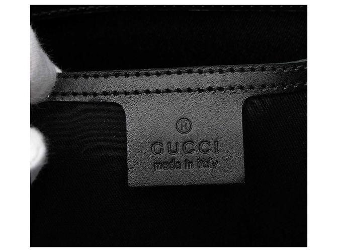 Borsa a tracolla Gucci Gray GG Supreme Web Marrone Grigio antracite - vista 5