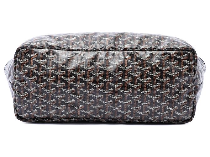 Goyard Black Goyardine Saint Louis PM Nero - vista 3