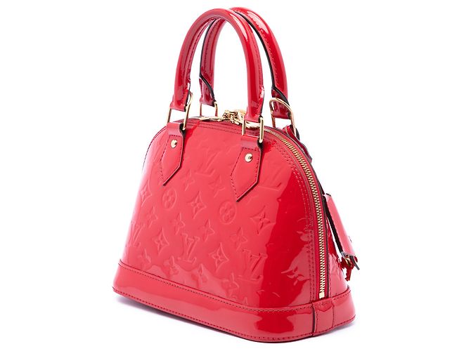 Louis Vuitton Red Monogram Vernis Alma BB Rot - Ansicht 2