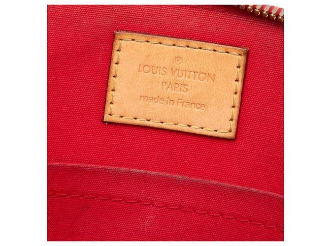 Louis Vuitton Red Monogram Vernis Alma BB Rot - Ansicht 5