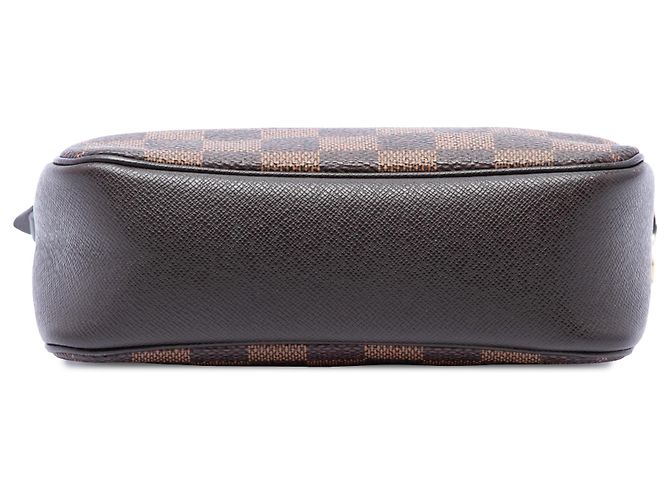 Louis Vuitton Brown Damier Ebene Trousse Pochette Marrone - vista 3