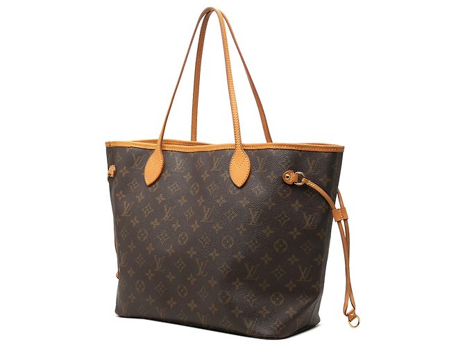 Louis Vuitton Brown Monogram Neverfull MM Marrom - vista 2