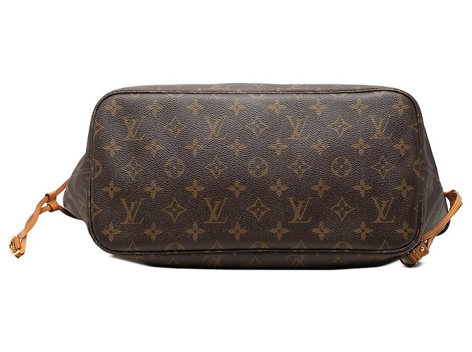 Louis Vuitton Brown Monogram Neverfull MM Marrom - vista 3