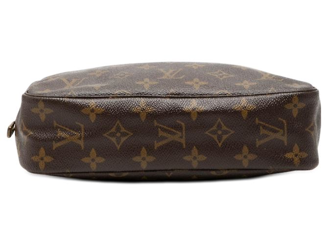 Louis Vuitton Brown Monogram Trousse Toilette 23 Castaño - vista 3