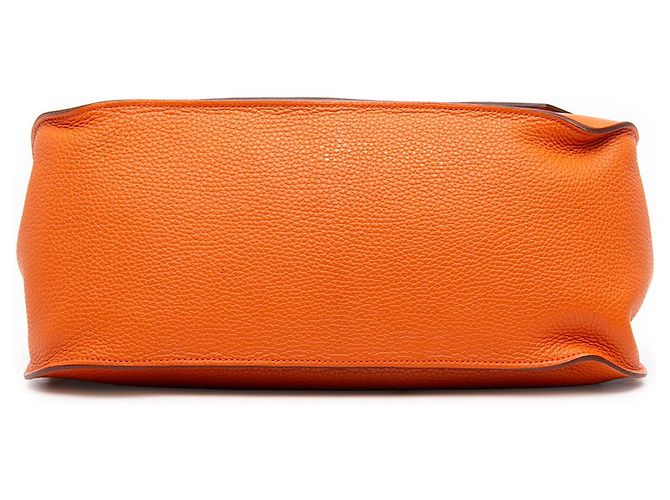 Hermès Orange Clemence Jypsiere 34 Naranja - vista 3