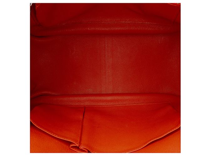 Hermès Orange Clemence Jypsiere 34 Naranja - vista 4