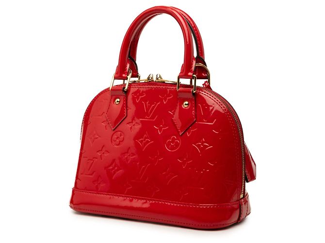 Louis Vuitton Red Monogram Vernis Alma BB Rot - Ansicht 2